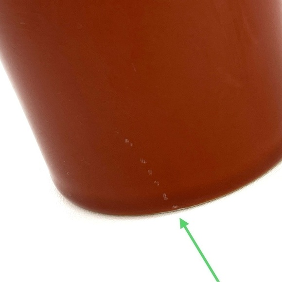 Fiestaware Set of 2 Paprika Coffee Mugs Ring Handle Fiesta Ware Cups Retired - Picture 4 of 7